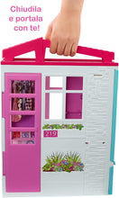 Carica l&#39;immagine nel visualizzatore di Gallery, Barbie ​Loft con Bambola, Casa a 1 Piano, Portatile con Piscina e Accessori, Giocattolo per Bambine da 3 + Anni, FXG55