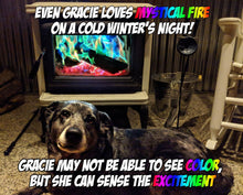 Carica l&#39;immagine nel visualizzatore di Gallery, MYSTICAL Fire, Polvere Colorata per bracieri, Set di 10 bustine - Ilgrandebazar