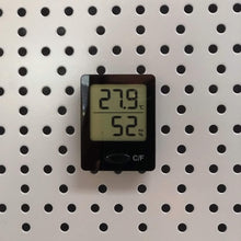 Carica l&#39;immagine nel visualizzatore di Gallery, TFA Dostmann - Termometro e igrometro, Nero, 46 x 18 x 46 x 18 x 59 cm, nero - Ilgrandebazar