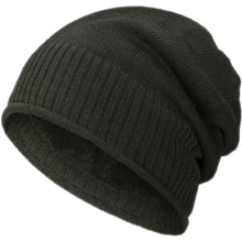 Carica l'immagine nel visualizzatore di Gallery, Compagno Caldo Berretto Foderato Invernale Beanie Design in Maglia... - Ilgrandebazar