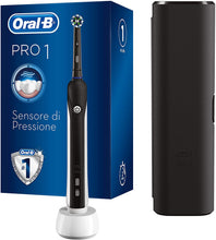 Carica l'immagine nel visualizzatore di Gallery, Oral-B Pro 1 750 Spazzolino Elettrico Ricaricabile , 1 Testina, 1 Custodia da Viaggio in Regalo