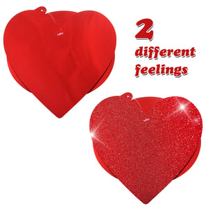 TUPARKA 32 PZ San Valentino Glitter Cuore Ricciolo Appeso Decorazione per... - Ilgrandebazar