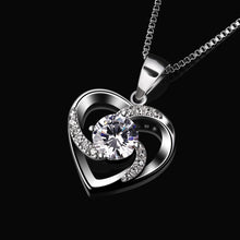 Carica l&#39;immagine nel visualizzatore di Gallery, B.Catcher regalo di San Valentino per collana da donna, in argento Argento. - Ilgrandebazar