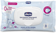 Carica l'immagine nel visualizzatore di Gallery, Chicco Salviettine Detergenti Multiuso con Placchetta, 12 Confezioni da 72 Salviettine