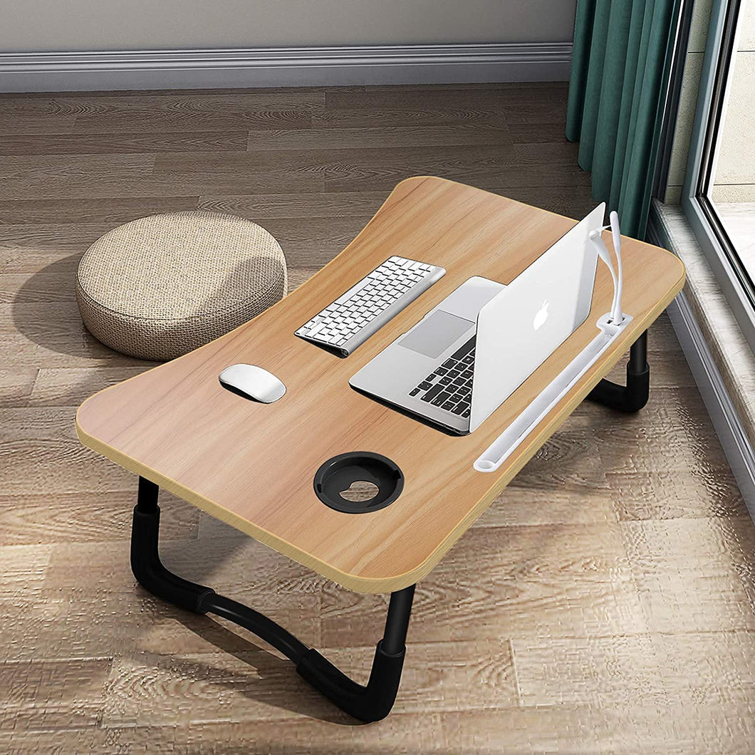 Tavolo Portatile Per Laptop Sogges - Scrivania Regolabile In Altezza (71-90 Cm) Con Ruote E Slot Per Tablet. Perfetto Per Divano E Letto. - 3