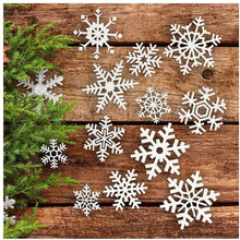 Carica l'immagine nel visualizzatore di Gallery, Feliciay 274pcs Fiocchi Di Neve Natalizi Adesivi Elettrostatici Per Finestre Riutilizzabili Decorazioni Per Fiocchi Di Neve Ornamenti Albero Natale Vetro Festa Babbo Natale Regali (16 Fogli)