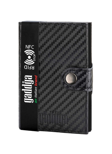 Porta Carte di Credito gaddga Portafoglio Uomo Antifrode Blocco RFID Tasca... - Ilgrandebazar