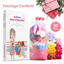 Carica l&#39;immagine nel visualizzatore di Gallery, Meamae care Elastici per capelli 50 colori(pcs), scrunchies velluto... - Ilgrandebazar