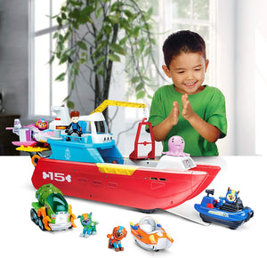 PAW Patrol Veicolo Sea Patroller, con Luci, Suoni e Trasformazioni, dai 3 Anni, 6037846