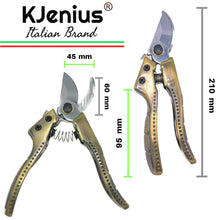 Carica l&#39;immagine nel visualizzatore di Gallery, Kjenius Forbice Giardinaggio Professionali Cesoie Potatura UNIVERSALE, ORO - Ilgrandebazar