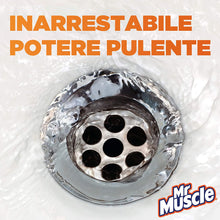 Carica l&#39;immagine nel visualizzatore di Gallery, Mr Muscle Rapido, Stura lavandini e Scarichi, Monodose, Disgorgante Tubi, 500 ml 0.5 L