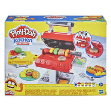 Carica l'immagine nel visualizzatore di Gallery, Hasbro Play-Doh Kitchen Creations Barbecue, per Bambini dai 3 Anni in su, con 6 Colori di Composto modellabile atossico e 7 Accessori