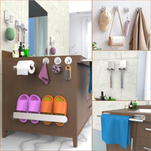 Carica l&#39;immagine nel visualizzatore di Gallery, AIKER Porta Asciugamani Bagno,Versione aggiornata Porta Asciugamani Bagno Adesivo 10PCS,Acciaio Inossidabile SUS304 Ispessito di Accessori Bagno Per Mobili da Bagno o arredo Bagno a Parete