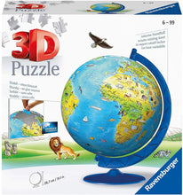 Carica l'immagine nel visualizzatore di Gallery, Ravensburger 12340 Globo 3D Puzzle, 180 Pezzi, Multicolore, Età Raccomandata 7-12 Anni, Dimensioni 26.7 x 23 cm