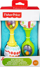 Carica l'immagine nel visualizzatore di Gallery, Fisher Price- Rattle And Rock Maracas Giocattolo per Neonati, BLT33 multicolore 1