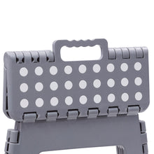 Carica l'immagine nel visualizzatore di Gallery, ARREGUI TB-032-G Sgabello Pieghevole Multiuso | Sgabello per Adulti o Bambini | Scala Pieghevole | Scalino | Sgabello per cucina, bagno, campeggio | 32 cm di altezza | Grigio