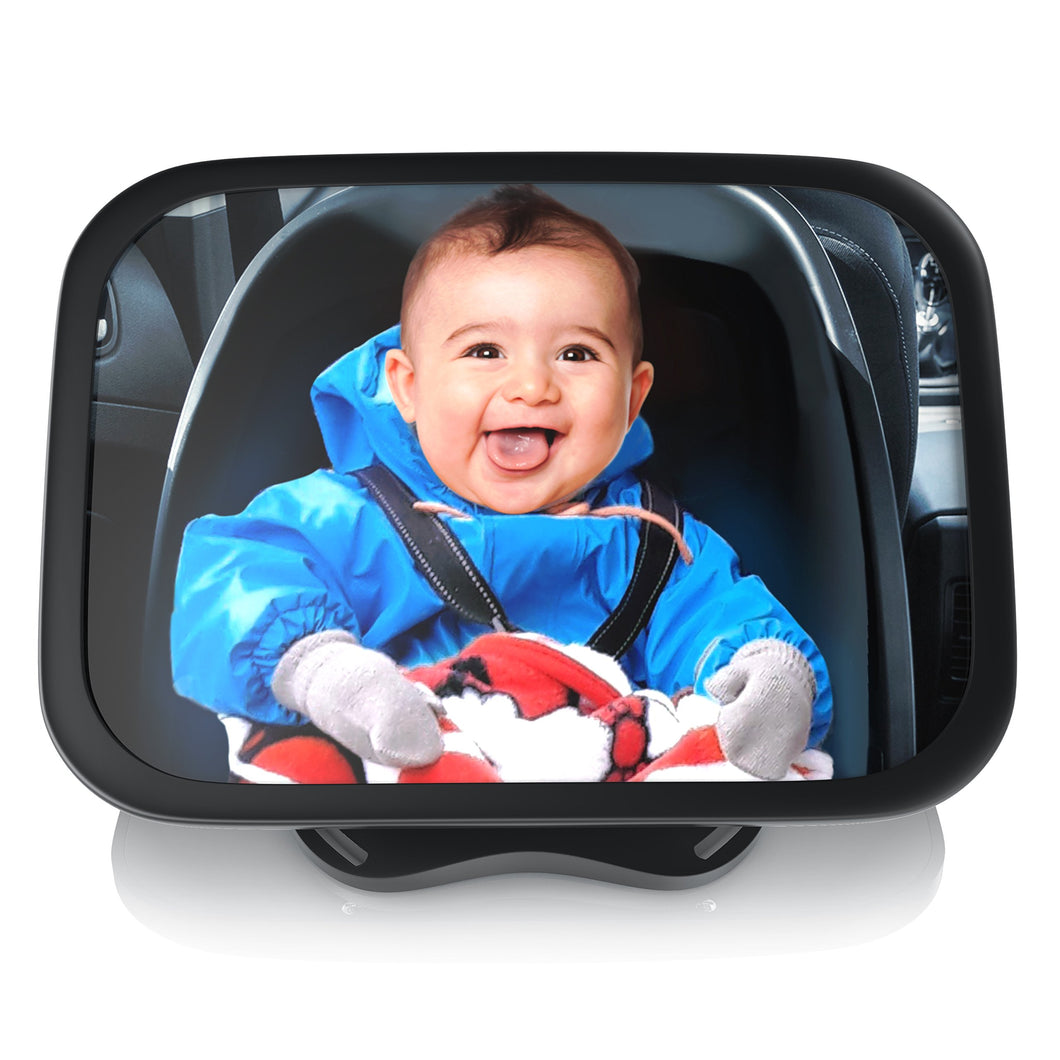 Aplic - Specchietto retrovisore per bambini su poggiatesta - Specchio nero - Ilgrandebazar