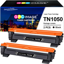 Carica l'immagine nel visualizzatore di Gallery, GPC Image Compatibili Cartucce di Toner Sostituzione per Brother TN1050 per HL-1110 HL-1210W HL-1112 HL-1212W DCP-1510 DCP-1610W MFC-1810 MFC-1910W DCP-1612W DCP-1512 (Nero, 2-Pack)
