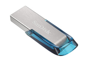 Sandisk Ultra Flair 32 GB, Chiavetta USB 3.0, Velocità di Lettura 32 Blu