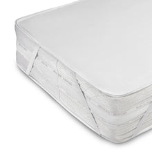 Carica l&#39;immagine nel visualizzatore di Gallery, Coprimaterasso Matrimoniale Impermeabile 160x200 cm Lenzuolo in Cotone Cerata per Letto Protezione Salva Materasso Traversa Traspirante Antiacaro Anallergico Lavabile in Lavatrice con 4 Elastici