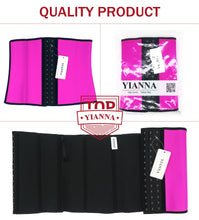Carica l&#39;immagine nel visualizzatore di Gallery, YIANNA Donna Corsetto Dimagrante Stringivita Latex M, Rose Cincher - Ilgrandebazar