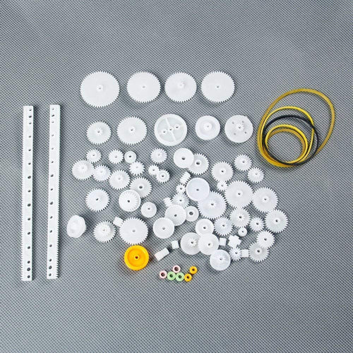 Laomao 75 Pezzi Ingranaggi in plastica, ricambi per robot, accessori fai da... - Ilgrandebazar