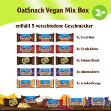 Carica l'immagine nel visualizzatore di Gallery, Davina, barrette energetiche Energy OatSnack Confezione mista vegana 3x70g und 12x65g