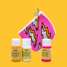 Carica l&#39;immagine nel visualizzatore di Gallery, Colori per Tessuti Permanenti Nazca Colors – 16 x 30 ml – Pittura Acrilica per Stoffa e Pelle ideale per Dipingere Magliette, Borse, Jeans, Scarpe, Vestiti, Cuoio