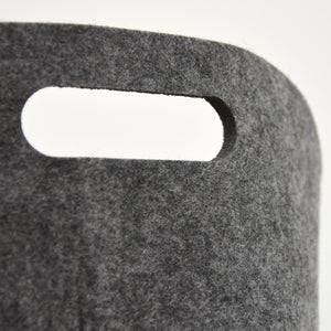 DuneDesign Borsa di Feltro Artificiale 40x25x30cm per 40x25x30 cm, Grigio - Ilgrandebazar