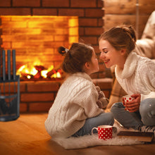 Carica l&#39;immagine nel visualizzatore di Gallery, Relaxdays, Nero Accessori da Camino, 5 Pezzi, con 61 x 28,5 x 16 cm,