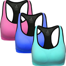 Carica l&#39;immagine nel visualizzatore di Gallery, ANGOOL Donna Reggiseno Sportivo Senza Cuciture Banda Elastica Reggente Yoga... - Ilgrandebazar