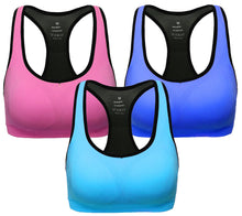 Carica l&#39;immagine nel visualizzatore di Gallery, ANGOOL Donna Reggiseno Sportivo Senza Cuciture Banda Elastica Reggente Yoga... - Ilgrandebazar
