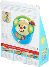 Carica l'immagine nel visualizzatore di Gallery, Fisher-Price - Lettore Musicale Canta e Impara, Giocattolo Elettronico Ridi per Bambini 6-36 Mesi, FPV06