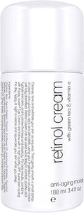 Poppy Austin Miglior Crema al Retinolo per Giorno e Notte - Gigante Flacone da 100ml - Crema Idratante Anti-Invecchiamento per il Viso con Vitamina E, Tè Verde, Burro di Karité & il 2.5% di Retinolo
