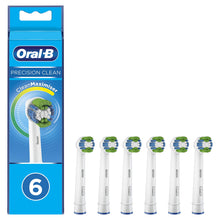 Carica l'immagine nel visualizzatore di Gallery, Oral-B Precision Clean Testine di Ricambio per Spazzolino Elettrico con Tecnologia CleanMaximiser, Confezione da 6 Pezzi 6 Testine