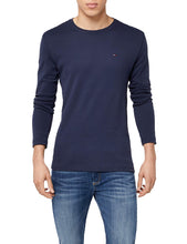 Carica l&#39;immagine nel visualizzatore di Gallery, Tommy_Jeans Tjm Original Rib Longsleeve Tee, Maglietta a Maniche Lunghe... - Ilgrandebazar