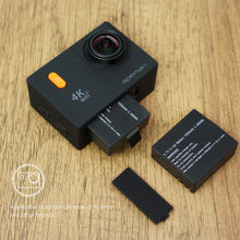 Carica l&#39;immagine nel visualizzatore di Gallery, APEMAN, batteria ricaricabile per Action Camera, 2 confezioni da B1510, B1510 - Ilgrandebazar