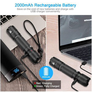Tattico Torcia Professionale Con Chip CREE XPG2 S3 T6,1200LUMEN Super... - Ilgrandebazar