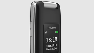 Easyfone Prime A1 3G Telefono Cellulare a Conchiglia per Anziani, Nero - Ilgrandebazar