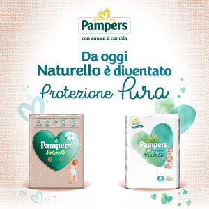 Pampers Naturello Maxi, 76 Pannolini, Taglia 4 (7-18 kg) Maxi