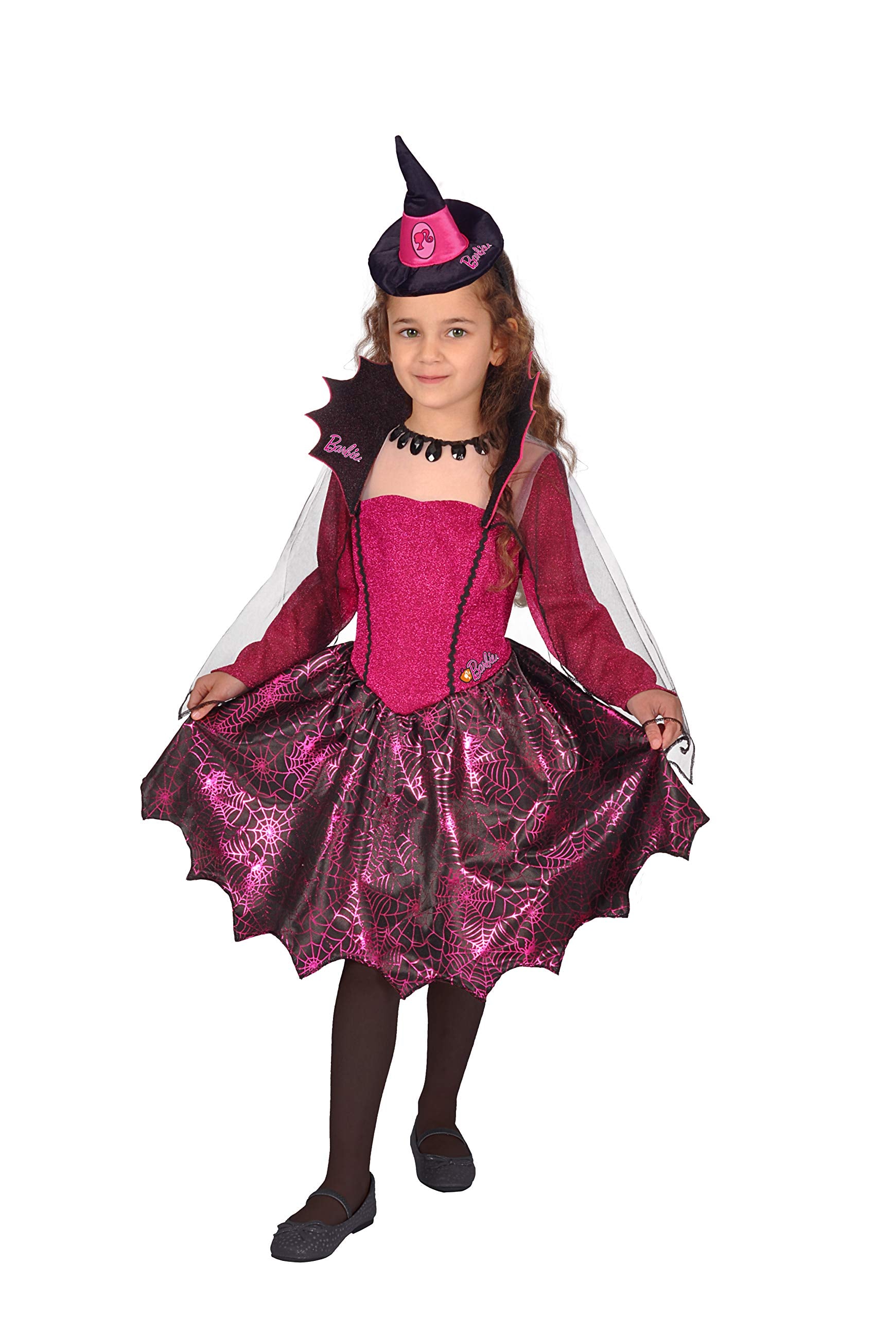 Ciao-Costume Barbie strega fashion, 5-7 anni Bambini, Rosa