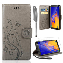 Carica l&#39;immagine nel visualizzatore di Gallery, AROYI Cover Samsung Galaxy A10, Retro Design Flip Caso in PU Pelle Premium... - Ilgrandebazar