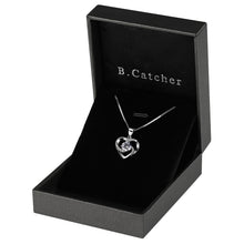 Carica l&#39;immagine nel visualizzatore di Gallery, B.Catcher regalo di San Valentino per collana da donna, in argento Argento. - Ilgrandebazar