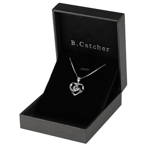 B.Catcher regalo di San Valentino per collana da donna, in argento Argento. - Ilgrandebazar