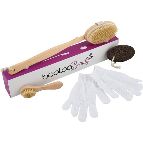 Set da bagno per spazzolatura a secco corpo e viso - Ringiovanisce la... - Ilgrandebazar