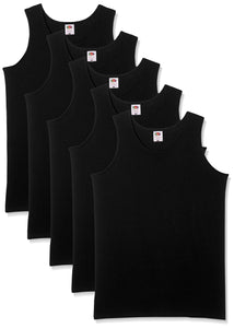 Fruit of the Loom 5-Pack Athletic Mens Canotta, Blu (Royal Blue), Large... - Ilgrandebazar