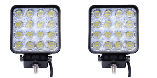 2 x 48 W Led Luce da lavoro lampada 3800 lm 6000 K 67IP Backup luci -... - Ilgrandebazar