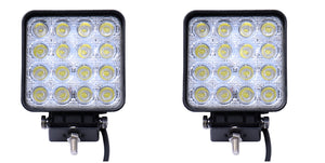2 x 48 W Led Luce da lavoro lampada 3800 lm 6000 K 67IP Backup luci -... - Ilgrandebazar