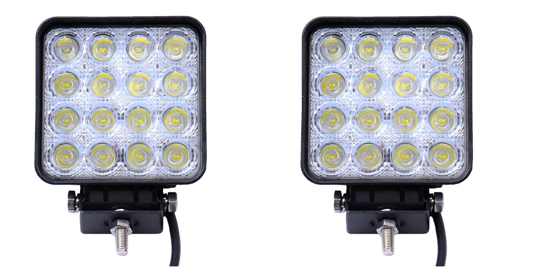 2 x 48 W Led Luce da lavoro lampada 3800 lm 6000 K 67IP Backup luci -... - Ilgrandebazar