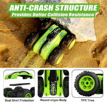 Carica l'immagine nel visualizzatore di Gallery, ANTAPRCIS 2 in 1Macchina Telecomandata Anfibia, 2.4GHz 4WD Ruotare a 360° Anfibio Impermeabile Stunt RC Car, Guidare su Entrambi i Lati , Giocattolo di Compleanno per Bambini di 6-12 Anni